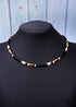 Boho Necklace, Tila Bead Choker, Color of Life